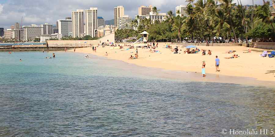 Kaimana Beach.