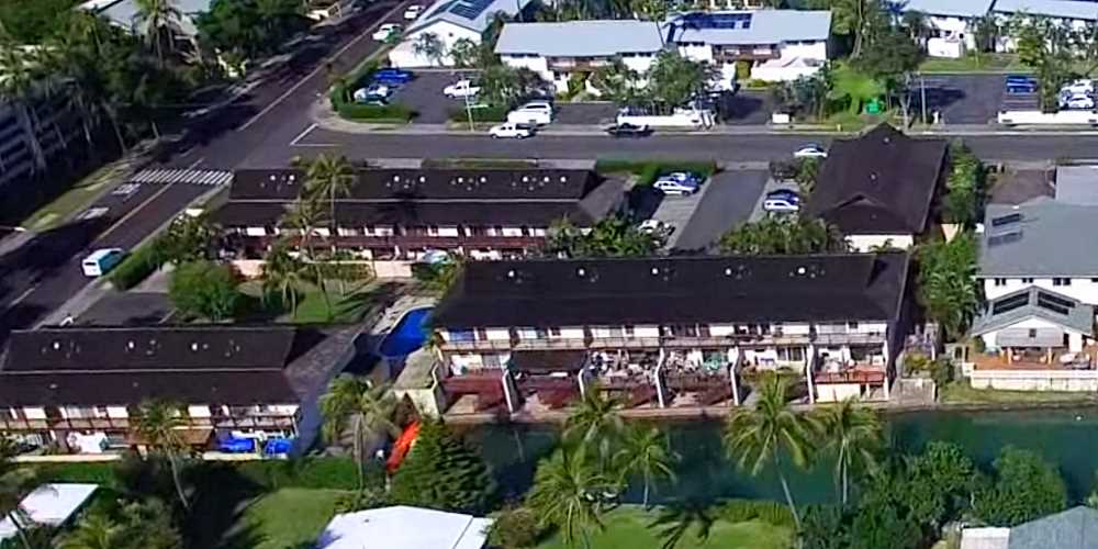 Villa Marina Hawaii Kai Townhomes - Aerial Photo