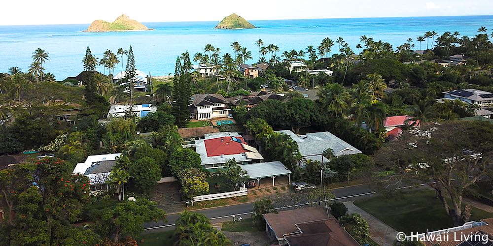 Lanikai Homes - Aerial Photo